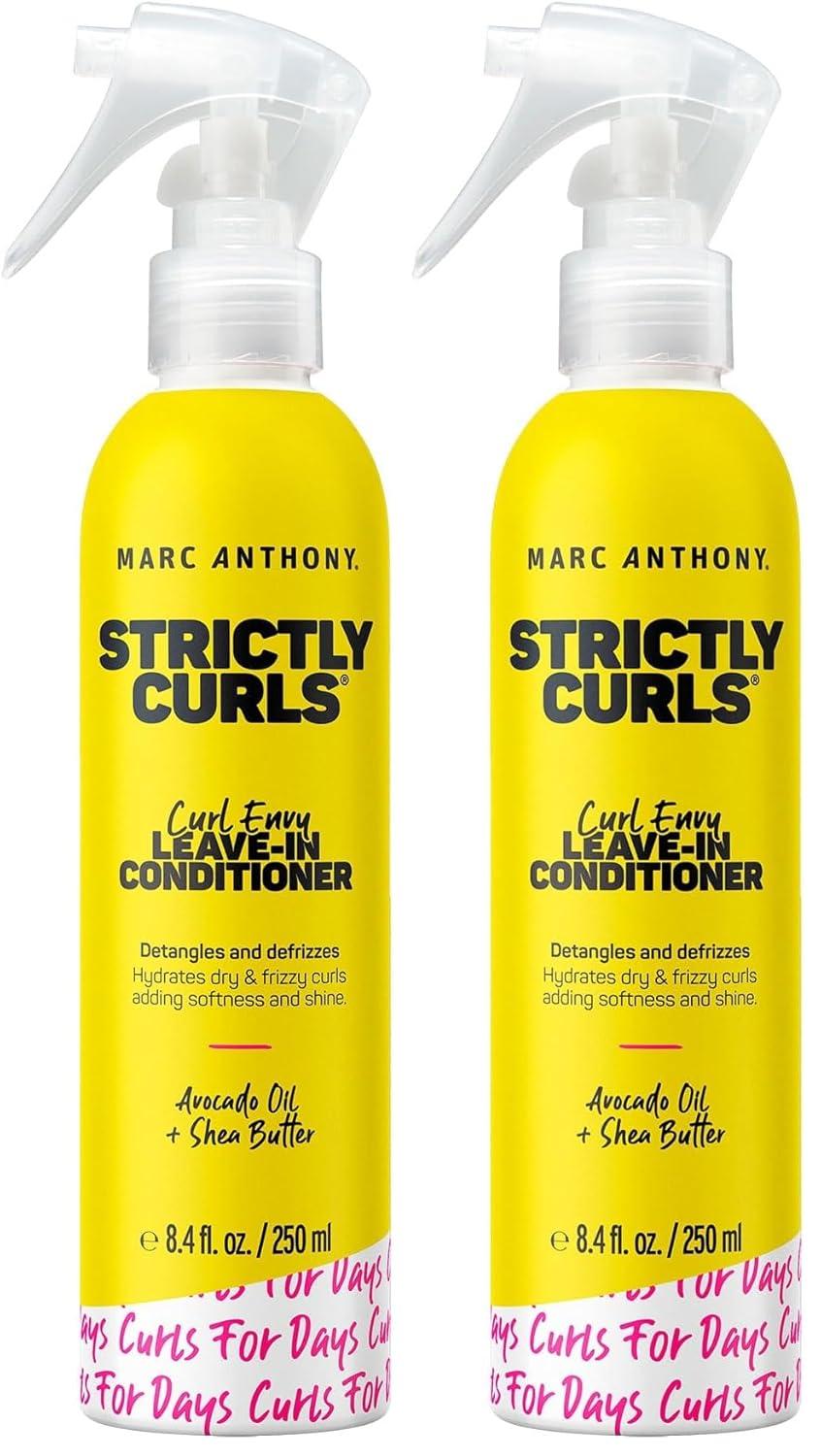 imageMarc Anthony LeaveIn Conditioner Spray Coconut Oil amp Shea Butter AntiFrizz Biotin Hair Detangler Spray to Moisturize for Softer Smoother Hair Sulfate Free Styling ProductStrictly Curls