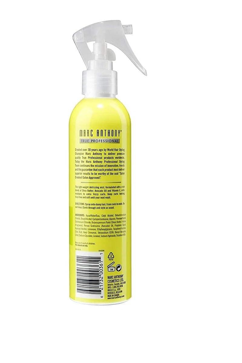imageMarc Anthony LeaveIn Conditioner Spray Coconut Oil amp Shea Butter AntiFrizz Biotin Hair Detangler Spray to Moisturize for Softer Smoother Hair Sulfate Free Styling ProductStrictly Curls