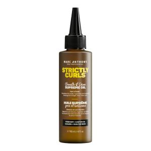 Marc Anthony Strengthening Scalp & Hair Oil for Curly Hair, Strictly Curls – Lightweight Hydrating Hair & Scalp Oil Adds Shine & Reduces Breakage for Long Lasting Curls – Non-Greasy & Reduces Frizz