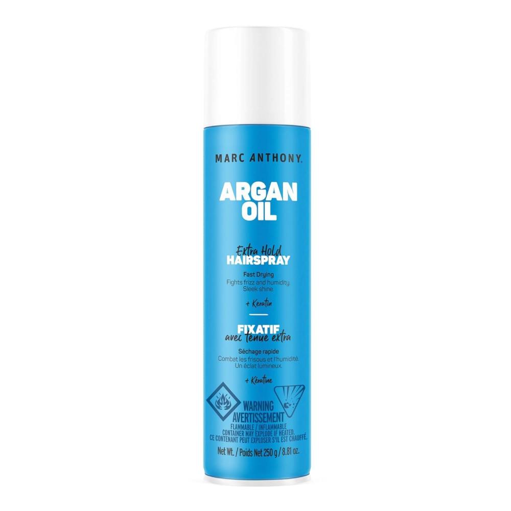 imageMarc Anthony Volumizing Hair Mousse Extra Hold  Hair Styling Mousse Controls Frizz Strengthens Adds Volume amp Shine  Nourishing Argan Oil of Morocco with Keratin  Lightweight for All Hair TypesHair Spray