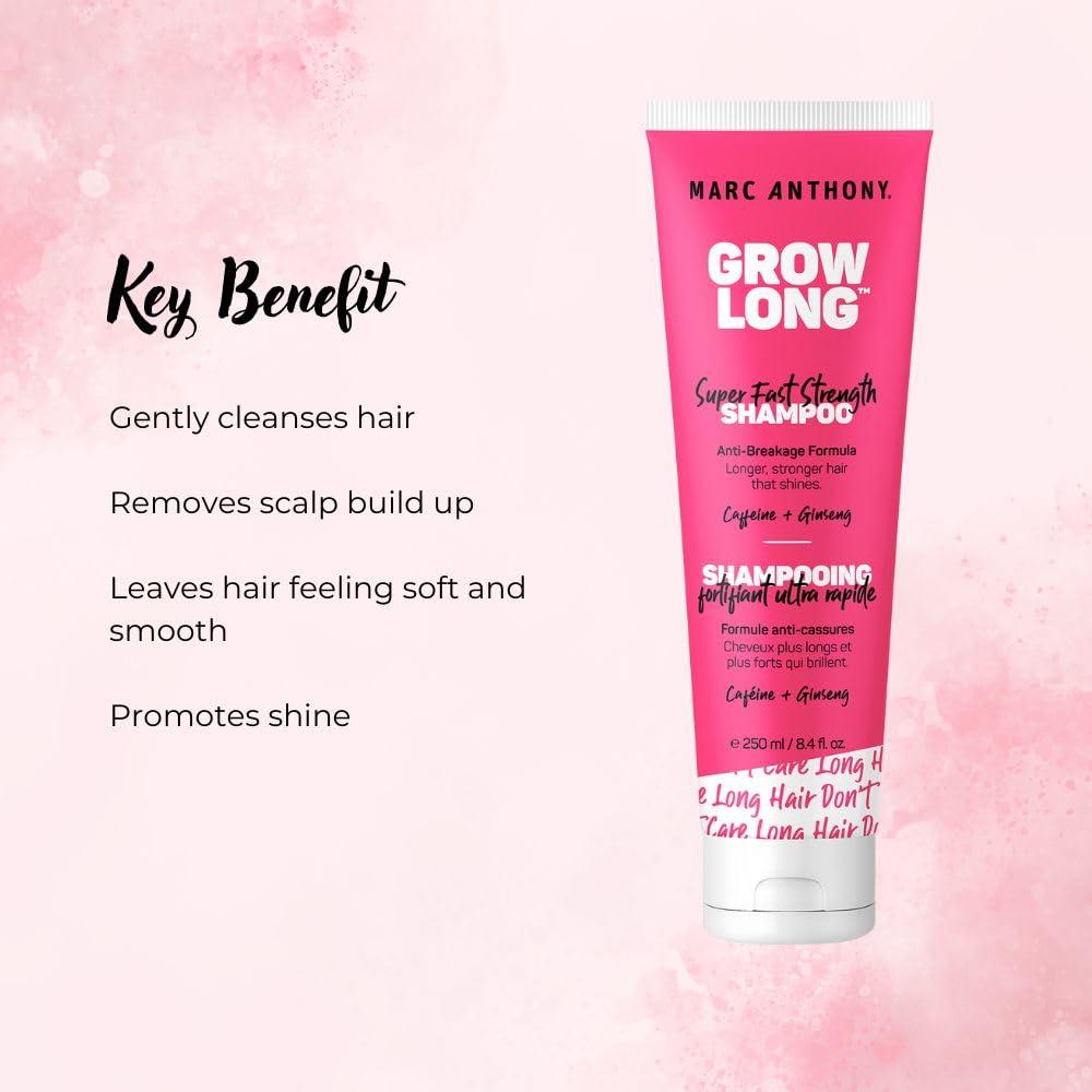 imageMarc Anthony Curly Hair Shampoo Strictly Curls 3x Moisture For Curl Defining amp Curl Enhancing Shea Butter Marula Oil Aloe Vera amp Coconut Cream Sulfate Free amp Color Safe For Dry Damaged HairGrow Long Shampoo