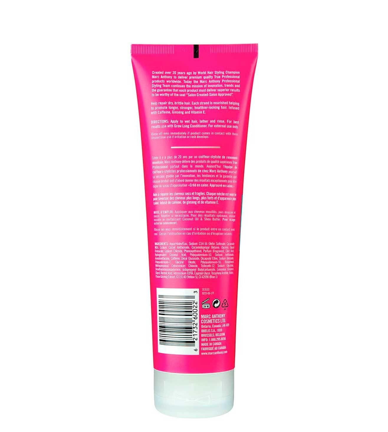 imageMarc Anthony Curly Hair Shampoo Strictly Curls 3x Moisture For Curl Defining amp Curl Enhancing Shea Butter Marula Oil Aloe Vera amp Coconut Cream Sulfate Free amp Color Safe For Dry Damaged HairGrow Long Shampoo