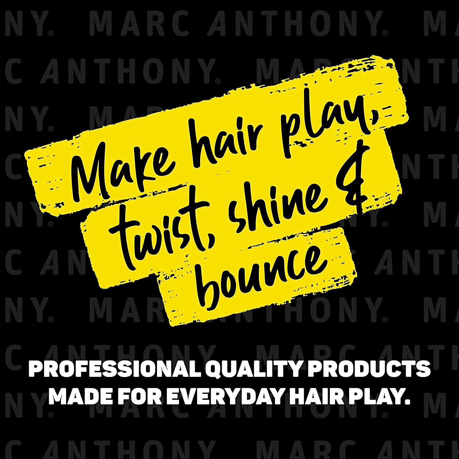 imageMarc Anthony Curly Hair Shampoo Strictly Curls 3x Moisture For Curl Defining amp Curl Enhancing Shea Butter Marula Oil Aloe Vera amp Coconut Cream Sulfate Free amp Color Safe For Dry Damaged HairGrow Long Shampoo